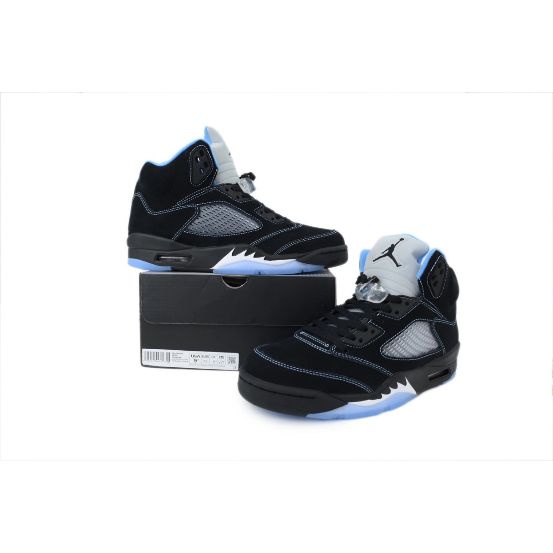 Air Jordan 5 Retro 'Black University Blue' 2026